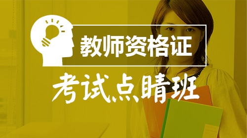 WX2ZG0501001 教师资格证考试点睛班 Cover Image