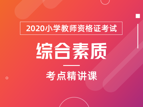 小学《综合素质》考点精讲